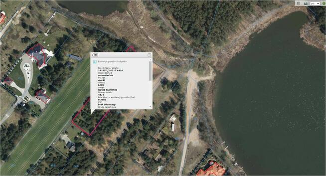 PEREŁKA działka z LINIĄ BRZEGOWĄ jeziora 10 min od PŁOCKA