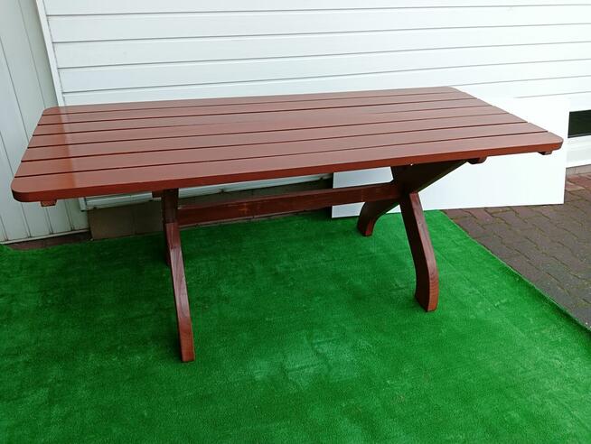 Komplet mebli ogrodowych długości 160 cm