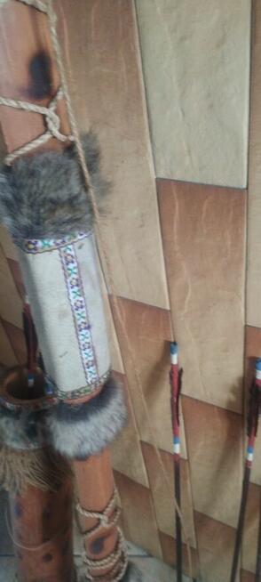 Orginalny Łuk wraz z kołczanem i strzałami