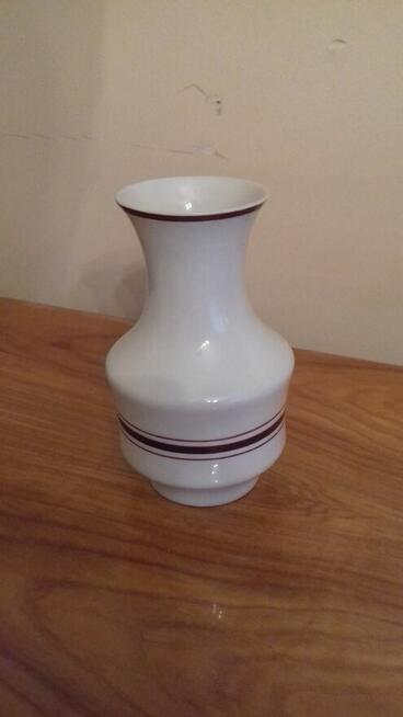 Wazon porcelanowy biały z Ćmielowa, Vintage, do sprzedania