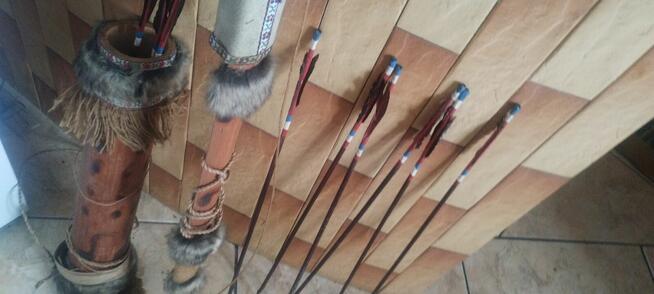 Orginalny Łuk wraz z kołczanem i strzałami