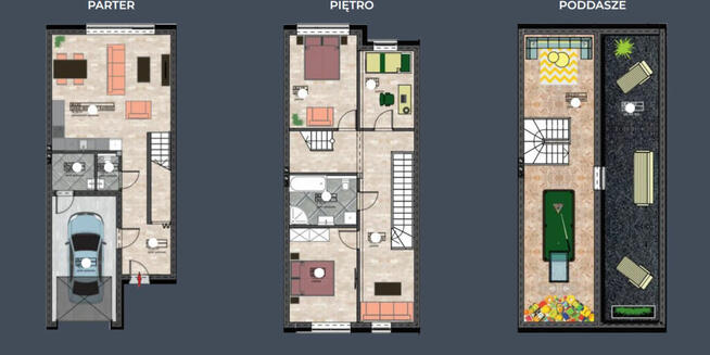 Z garażem, miejscem postojowym i ogródkiem w cenie