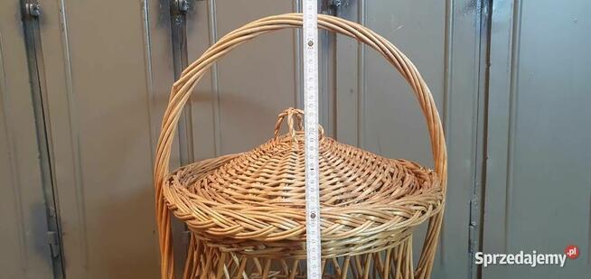 Kosz Wiklinowy z Pokrywą