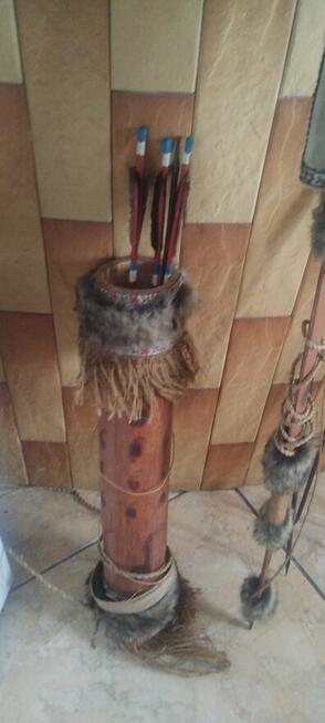 Orginalny Łuk wraz z kołczanem i strzałami