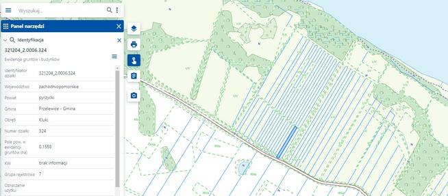 Działka nad Jeziorem Płoń