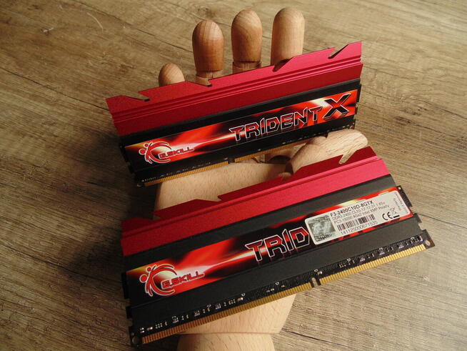 Pamięć RAM 8GB (2x4GB) G.SKILL TridentX DDR3 2400MHz