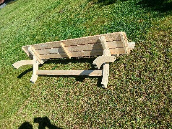 Komplet mebli ogrodowych długości 160 cm