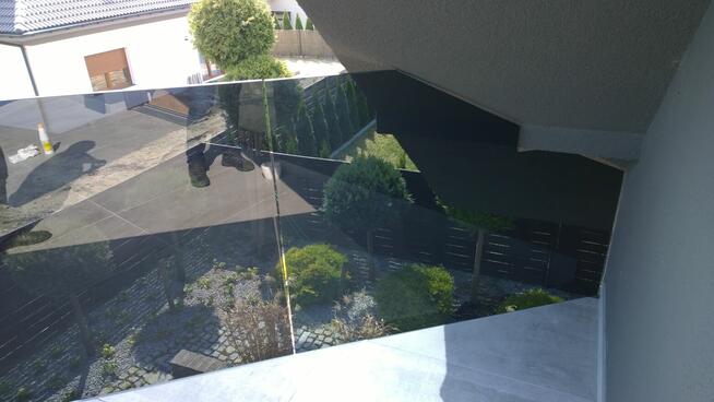 Balustrady szklane