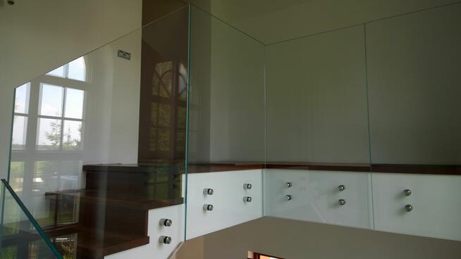Balustrady szklane