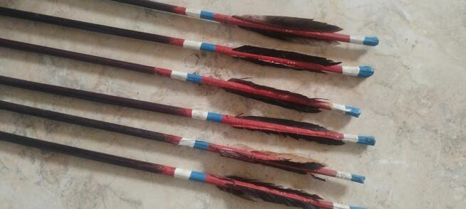 Orginalny Łuk wraz z kołczanem i strzałami