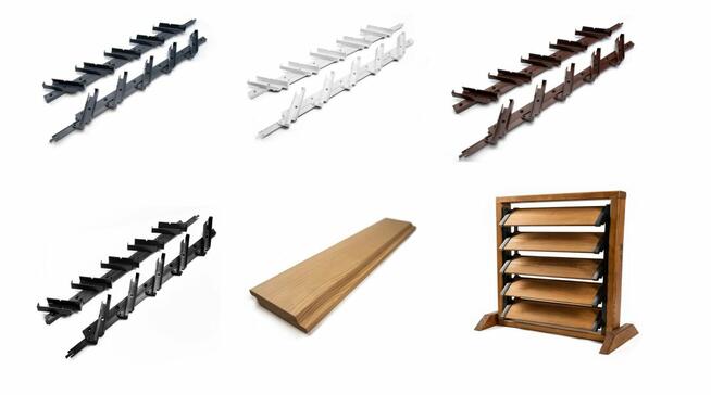 Żaluzje tarasowe system uchwyt do ruchome deseczki