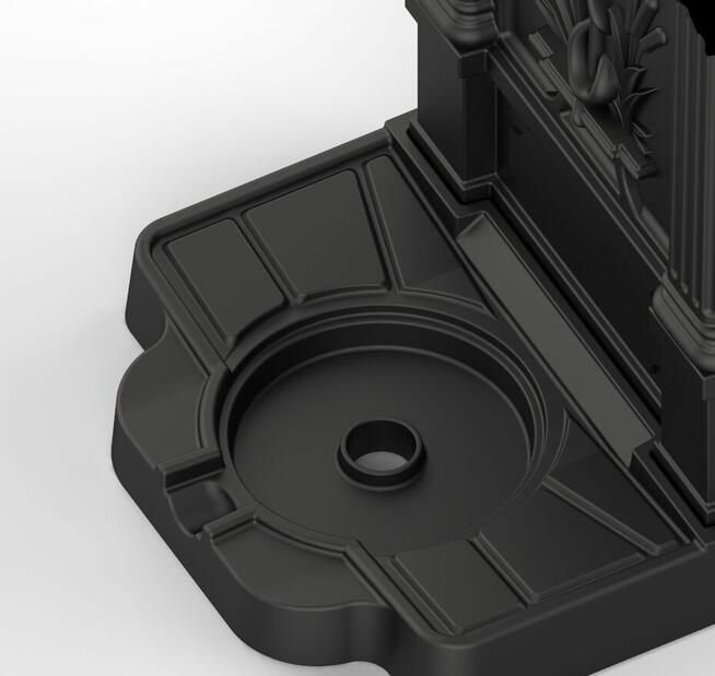 ŻELIWNA ZDRÓJ WODNIK FONTANNA + KRANIK Gartenbrunnen