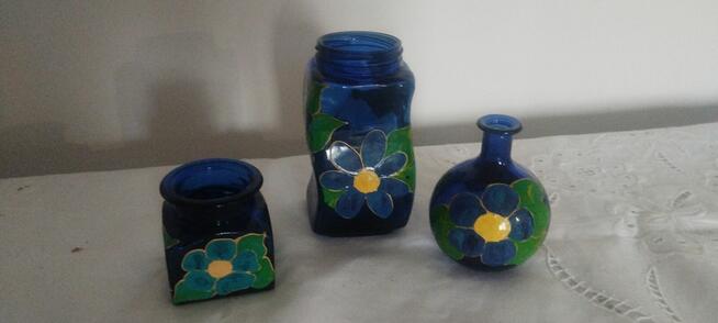 Zestay kuchenny z motywem kwiatowym