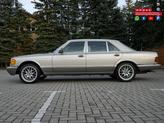 Klasyczny Mercedes W126 w wersji long