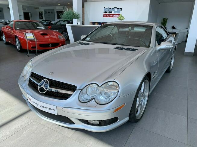 Mercedes SL 500 5.0 V8 automat bogato doposażony przepiękny