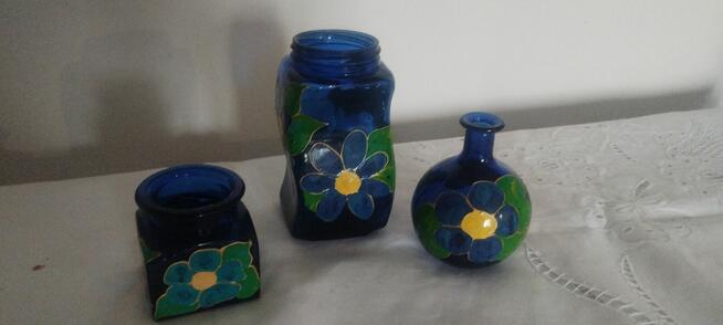 Zestay kuchenny z motywem kwiatowym