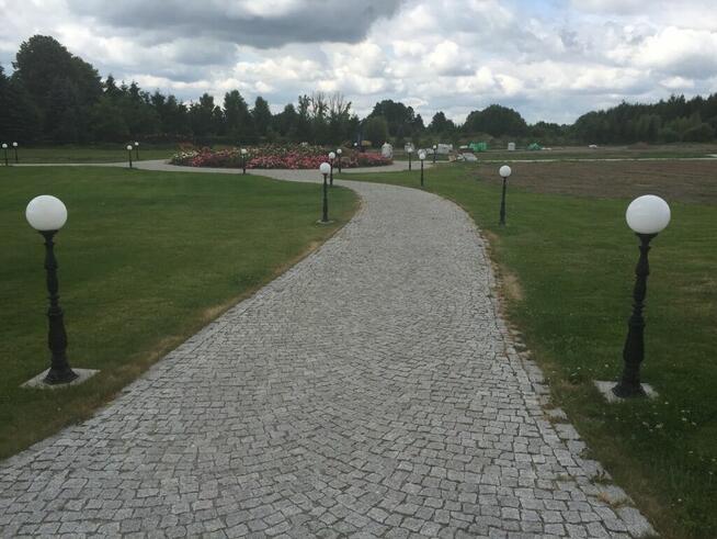 LAMPA ŻELIWNA H-140cm KULA25 OGRODOWA Gusseisen OŚWIETLENIE