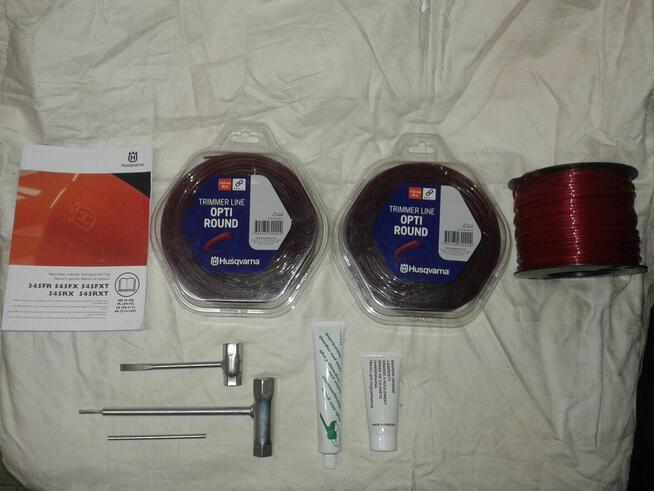 kosa wykaszarka HUSQVARNA 345FR moc 2.9KM jak nowa + szelki