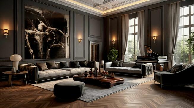 Komplety wypoczynkowe do luksusowych wnętrz