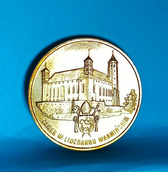 2 zł 1996 r. Zamek w Lidzbarku
