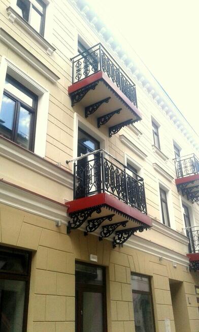 SCHODY TRALKA MASYW ŻELIWNA BALUSTRADA