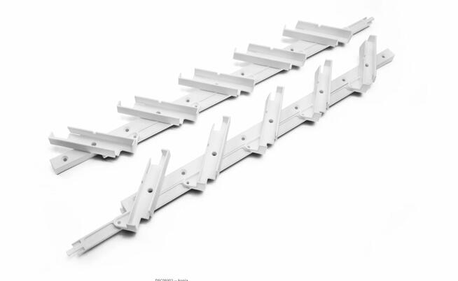 Żaluzje tarasowe system uchwyt do ruchome deseczki