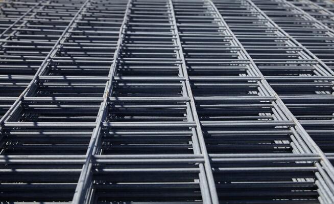 Siatka mata zbrojeniowa żebrowana zgrzewana Fi 6 8 10 12