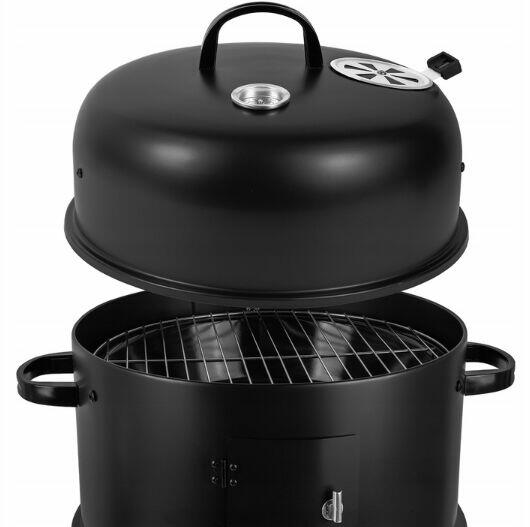 Grill Węglowy Wędzarnia 3w1 Palenisko Stalowe