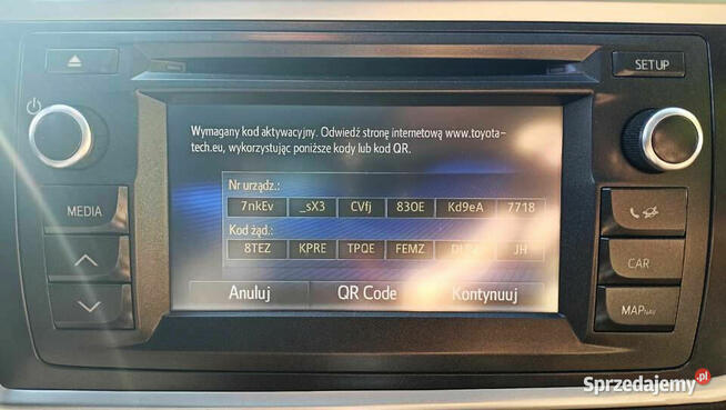 Mapa Toyota na USB Touch & Go Aktualizacja 2025 Olsztyn