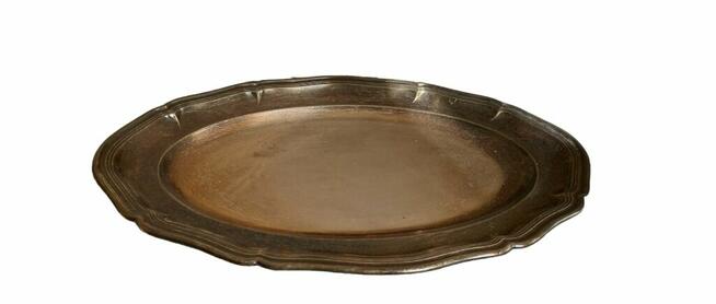 Półmisek owalny - Nowe srebro ( NS ) I poł. XX w.