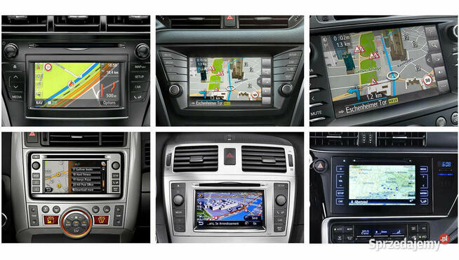 Mapa Toyota na USB Touch & Go Aktualizacja 2025 Olsztyn