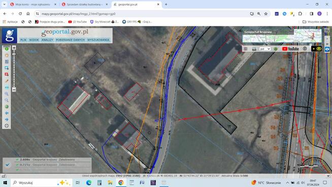 Sprzedam działkę budowlaną w Sobolewie Leszowa 2 jest WZ!!