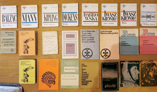 Książki - likwidacja biblioteki - 10 zł.