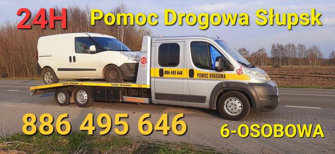 Pomoc Drogowa 24H Słupsk Transport Aut Laweta Holowanie z OC