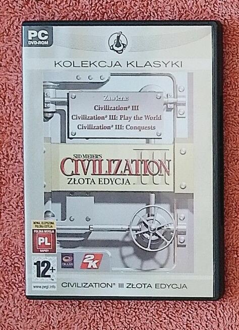 Kolekcja Klasyki Civilization III Złota Edycja gra PC