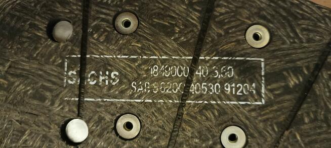 Tarcza sprzęgła MAN 395mm sachs