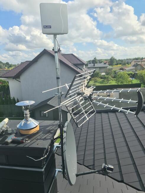 Ustawienie, Montaż Anten Satelitarnych i Naziemnych DVB-T2