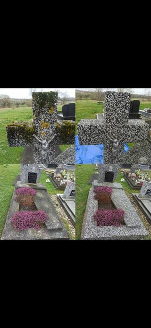 Czyszczenie nagrobków