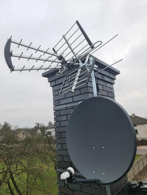 Ustawienie, Montaż Anten Satelitarnych i Naziemnych DVB-T2