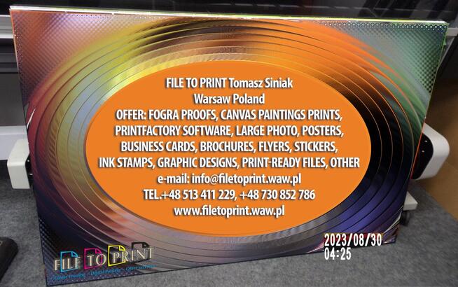 Naklejki witryny okna itp Window doors Stickers Board prints