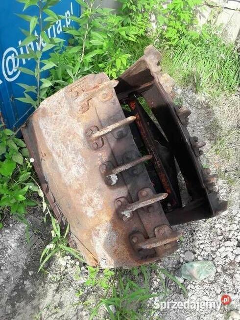 Koparka kołowa z łyżką i chwytakiem Hansa mercede