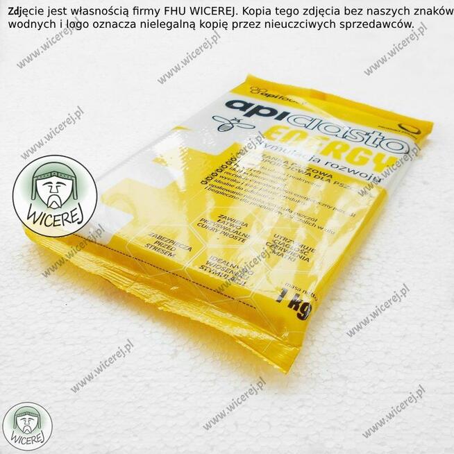 Ciasto Apifood Energy 10KG PORCJOWANE 10x1kg Apiciasto