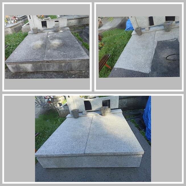 Czyszczenie nagrobków