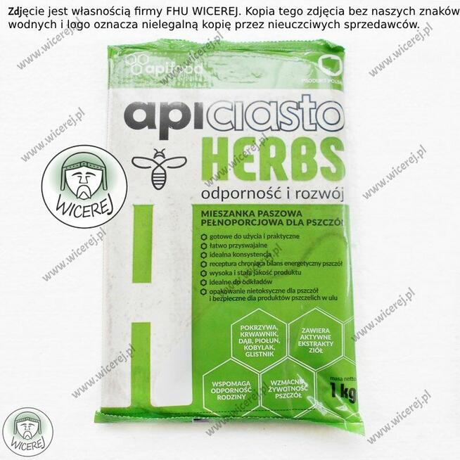 Ciasto Apifood Herbs ApiCiasto 10KG PORCJOWANE 10x1kg
