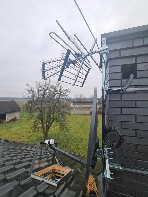 Ustawienie, Montaż Anten Satelitarnych i Naziemnych DVB-T2