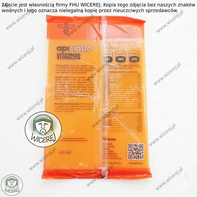 Ciasto Apifood Vitamins Apiciasto 1 KG dla Pszczół Fondant