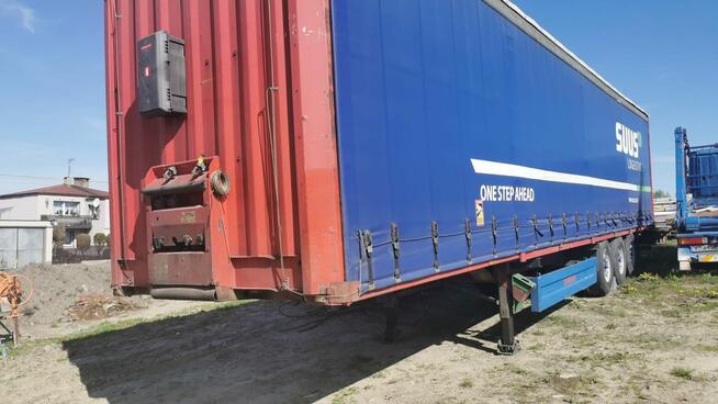 SPRZEDAM NACZEPĘ KRONE 2001r NA PODUSZKACH