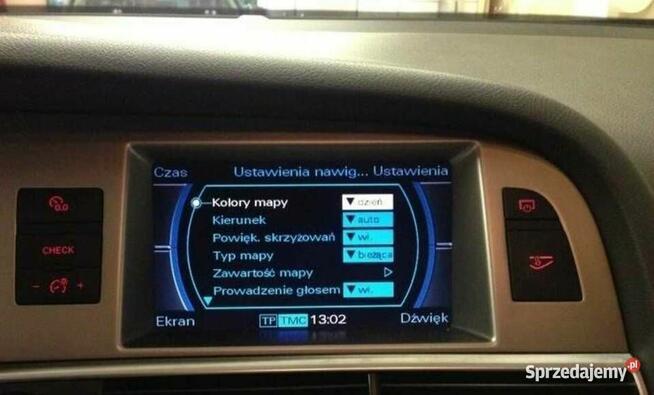 Audi MMI 2G Bootloader polskie menu aktualizacja A4 A5 A6 A8
