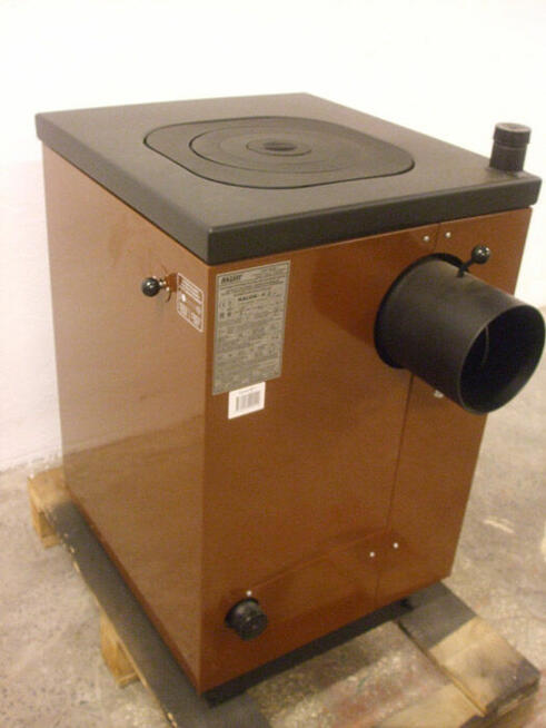 Kuchnia węglowa - kocioł c.o. KALVIS 4B-1 brązowa