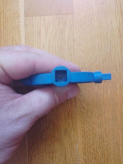 Klucz uniwersalny poliamid GF jasnoniebieski kwadrat 8mm